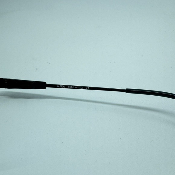 Safilo Elasta 7199T Black 0003 Semi Rim Titanium Eyeglasses 54-19-140 H10317 - Picture 7 of 8